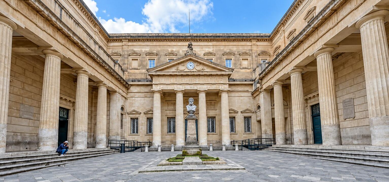 <p><strong>L’Ex Convitto Palmieri ci permette di fermarci su questa domanda. Oggi è uno dei principali poli culturali della città e ospita la Biblioteca provinciale Nicola Bernardini, fondata nell’Ottocento e dotata di un patrimonio di circa 120.000 documenti. Particolarmente importante per questa mappa è l’emeroteca storica salentina, che conserva numerose testate locali: i giornali sono fonti preziose per capire non soltanto che cosa accadde, ma anche con quali parole una città descrisse persone, comportamenti e identità considerate fuori dalla norma.</strong></p>